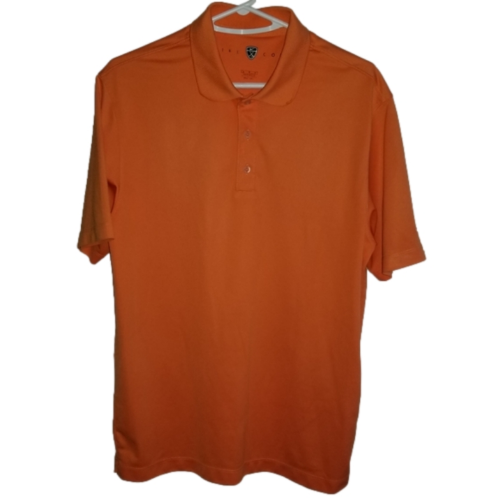 Nike Golf Short Sleeve Polo Orange Size M